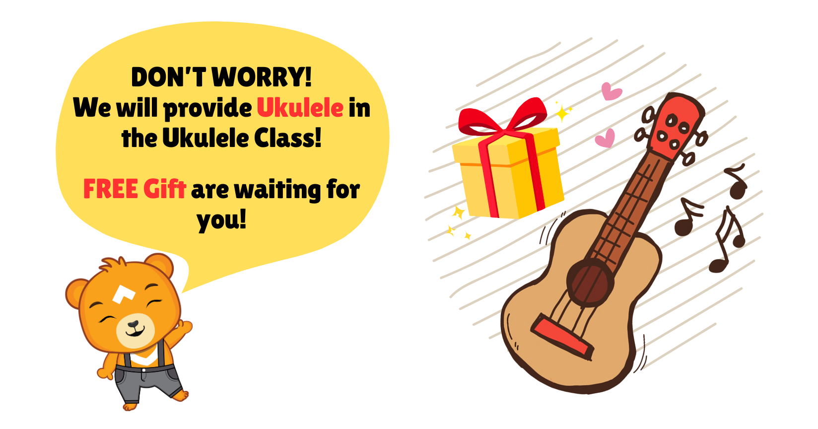 Free Lending Ukulele - EN